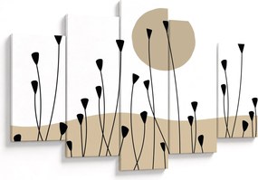 Tablou - Pajiște grafică N⁰2 (150x105 cm)