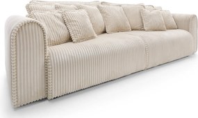 Canapea lemn masiv Big Buddy Extensibila, 302 × 92 × 130 cm