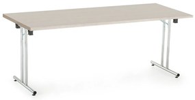 Masa plianta Impress 180 x 80 cm, stejar sonoma