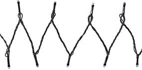 Nedis WIFILX02W400 - Șir LED Crăciun 400 LED/8 funcții 25m IP65 Wi-Fi Tuya