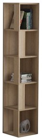 Bibliotecă colț Raphael 31x31x159cm