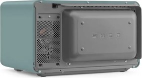 Cuptor cu microunde combinat cu aer cald SMEG Collezione MOC02EGMEU, 900 W, 27 l, 25 de programe, închidere lină, setări personalizate, verde