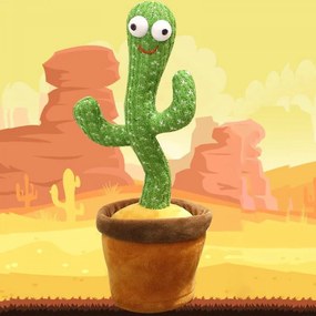 Zaparkorun Cactus interactiv  vorbitor și cântăreț cu conectare USB