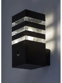 Aplică de exterior cu senzor ANKARA 1xE27/12W/230V IP44 Rabalux 77025