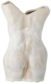 Vază crem din gresie Athena – Bloomingville