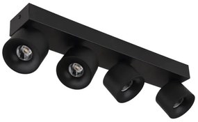 Spot LED Globo 56961-4B RAE 4xLED/6W/230V negru