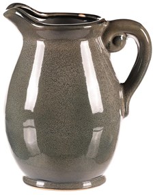Cana ceramică gri, 15 x 16 x 23 cm, medie, 23 cm
