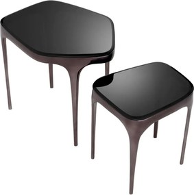 Set de 2 masute design LUX Deacon