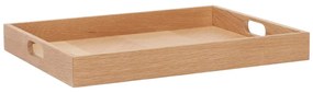Tavă de servit de servire din lemn 35x45 cm Structure – Hübsch