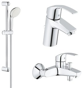 Pachet promo 3in1 baterii baie Grohe Eurosmart marimea S (33265002,33300002,27853001)