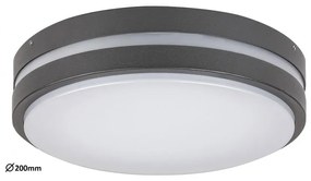 Aplica pentru iluminat exterior moderna IP44, diam:20cm Hamburg 8847 RX