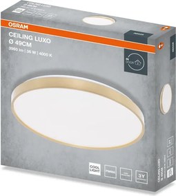 Osram - Plafonieră LED CEILING LUXO LED/36W/230V Ø 49 cm auriu