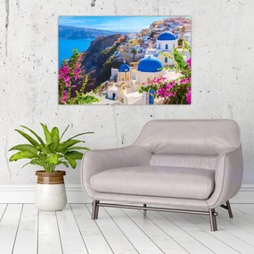 Tablou - Santorini, Grecia (90x60 cm)