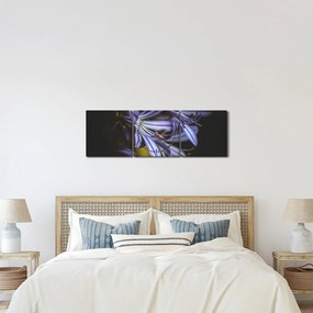 Tablou - Lila (cu ceas) (90x30 cm)