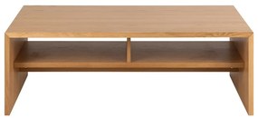 Măsuță de cafea în culoare naturală cu aspect de lemn de stejar 60x120 cm Arlon – Actona