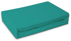 Cearșaf frotir verde turcoaz, 90 x 200 cm, 90 x 200 cm