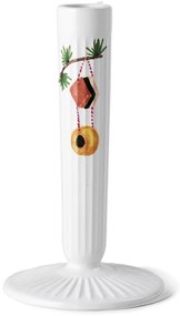 Sfeșnic alb de Crăciun din ceramică Kähler Design Hammershøi, înălțime 16 cm