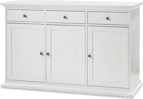 Comoda PARIS 77824, alb, PAL infoliat, 144x46x92 cm