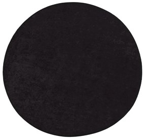 vidaXL Covor lavabil, antracit, φ120 cm , antiderapant