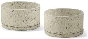 Ghivece 2 buc. din beton ø 30 cm Terrazzo – Bonami Selection