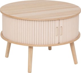 Masă de cafea NYOS cu spațiu de depozitare sub blat, 60 x 40,7 cm