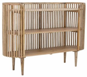 Biblioteca, natur, din lemn de mango, small, Sali