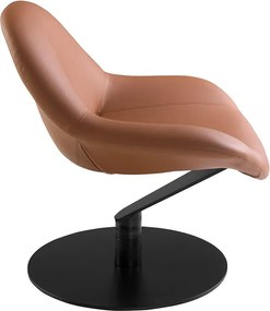 Scaun pivotant confortabil design LUX Brown