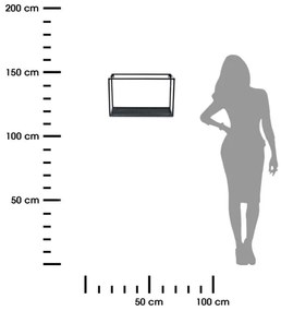 Poliță de perete LOFT 30x50 cm