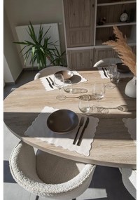 Suport pentru farfurii din amestec de in 30x43 cm Noura – Tiseco Home Studio