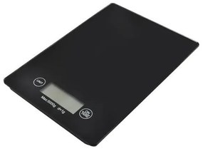 Cantar electronic de bucatarie, max 5 kg, negru, 2xAAA, 23x16x2 cm