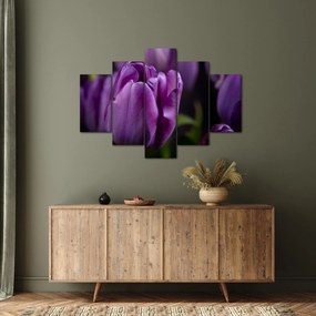 Tablou cu flori de lalele (150x105 cm)