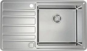 Chiuveta inox Alveus Rando 50 Satin 87x51 cm dreapta