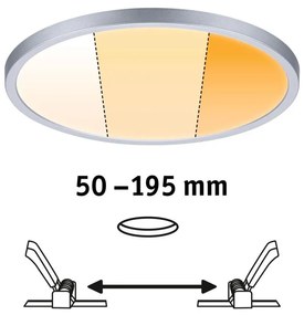 Paulmann 92992 - Plafonieră încastrată LED 16W IP44 AREO 230V pentru baie