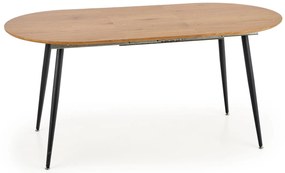 Masa extensibila ZENITH cu decor stejar 120(160)x80