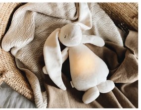 Moonie - Iepuraș crem cu melodie și lumină pentru somn