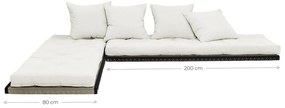 Canapea variabilă Karup Design Chico Olive Green