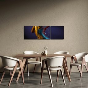Tablou - Nud feminin (cu ceas) (90x30 cm)
