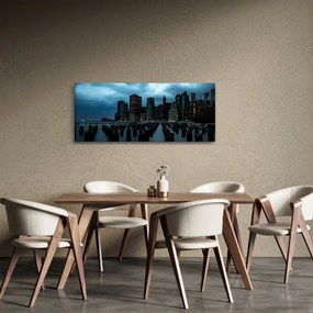 Tablou - Privire spre Zgârâie nori din New York (120x50 cm)