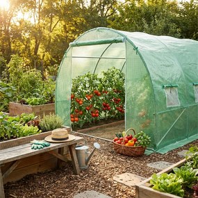 Cutie de grădină de legume 3 x 4,5 m