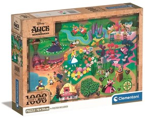 Puzzle Disney Maps - Alice