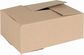 vidaXL Cutie Pliabilă 50 pcs natural 25 x 17,5 x 10 cm Carton