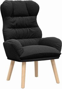 vidaXL fotoliu Negru 69 x 74 x 93 cm Țesătura Sherpa