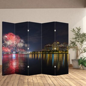 Paravan - artificii in Singapur (210x170 cm)