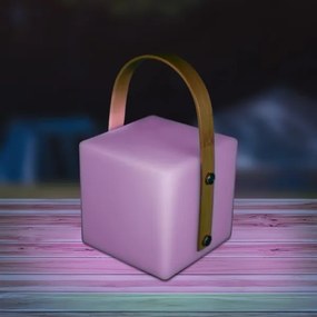 Lampă LED RGBW de exterior MAJORKA, 0,5 W, 5 V, USB, 1200 mAh, IP44, albă