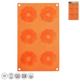 Formă de copt pentru mini-prăjiturele Bundt din silicon 17x28 cm – Orion