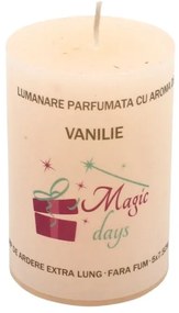 Lumânare parfumată Magic Days vanilie 7.5cm
