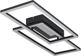 Searchlight 55624BK - Plafonieră LED dimerizabilă OVALOID LED/40W/230V 3000K 30x75 cm