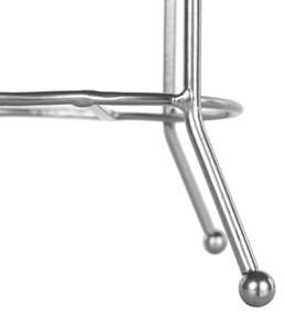 Suport hârtie igienică, metal/argintiu, BRIZO