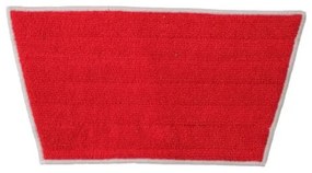 Mop Premium Mini, trapez 32/24 × 16 cm - microfibra, rosu