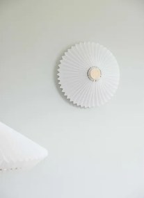 Halo Design 745098 - Aplică de perete PARIS, 4xG9/28W/230V, Ø 50 cm, alb/alamă/stejar